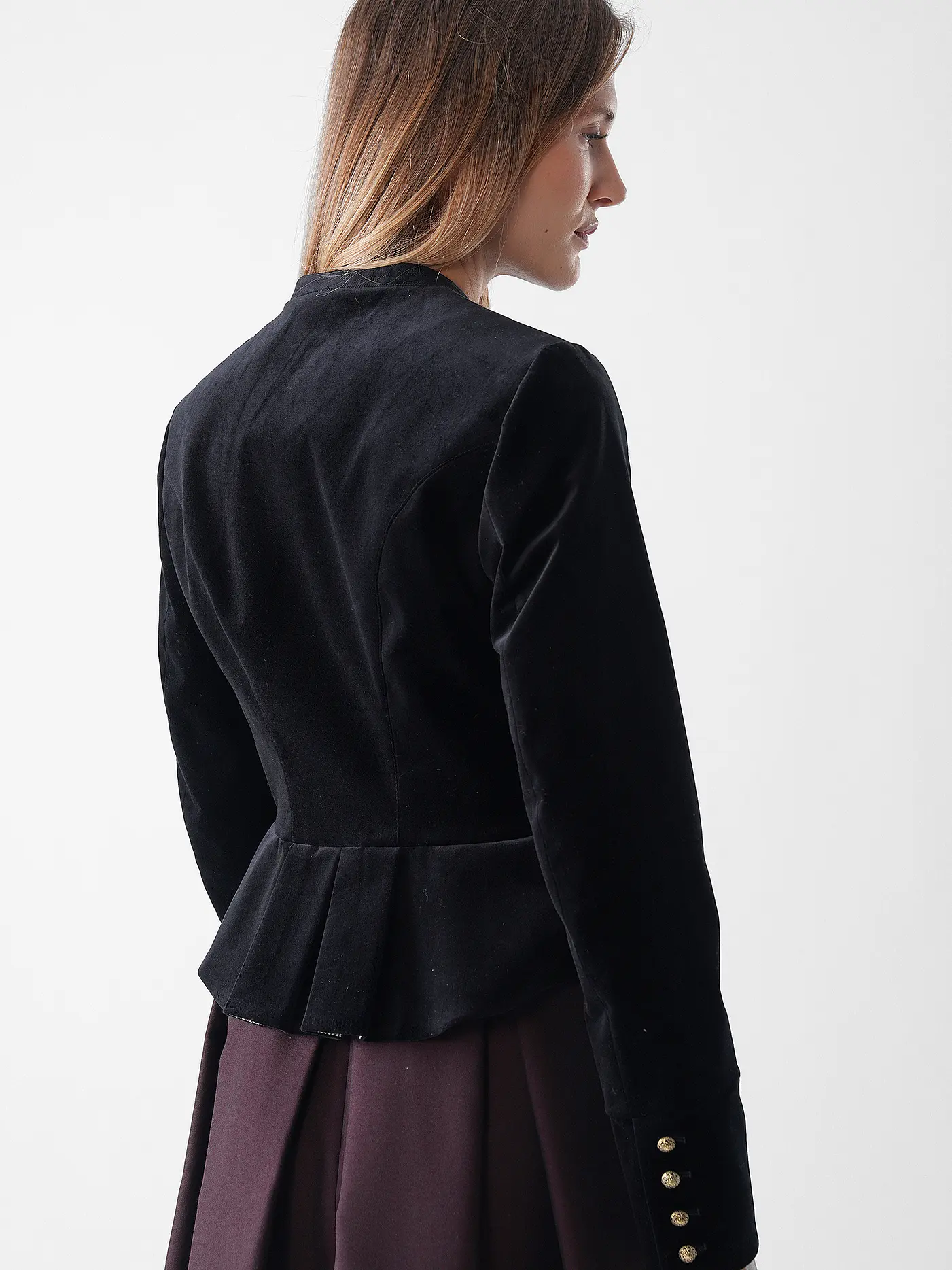 GOTTSEIDANK | Trachtenjacke BARBARA | schwarz