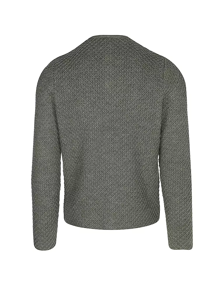 GOTTSEIDANK | Trachtenstrickjacke XAVER | hellgrau