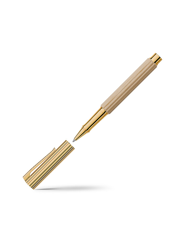 GRAF VON FABER-CASTELL Tintenroller Bloom Hainbuche gold
