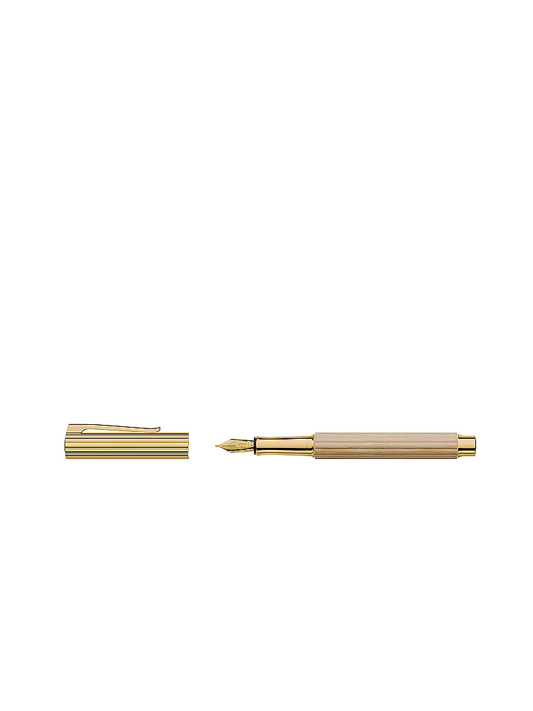 GRAF VON FABER-CASTELL | Füllhalter Bloom 14k Hainbuche Medium | 