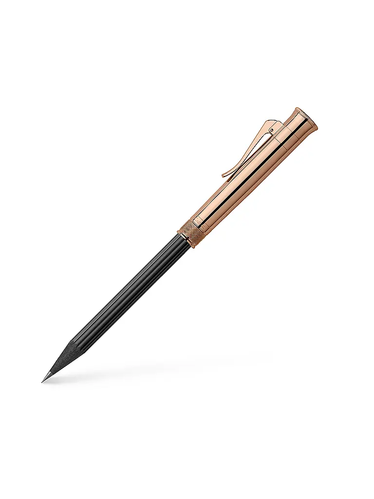 GRAF VON FABER-CASTELL | Perfekter Bleistift Roségold Schwarz | Gold