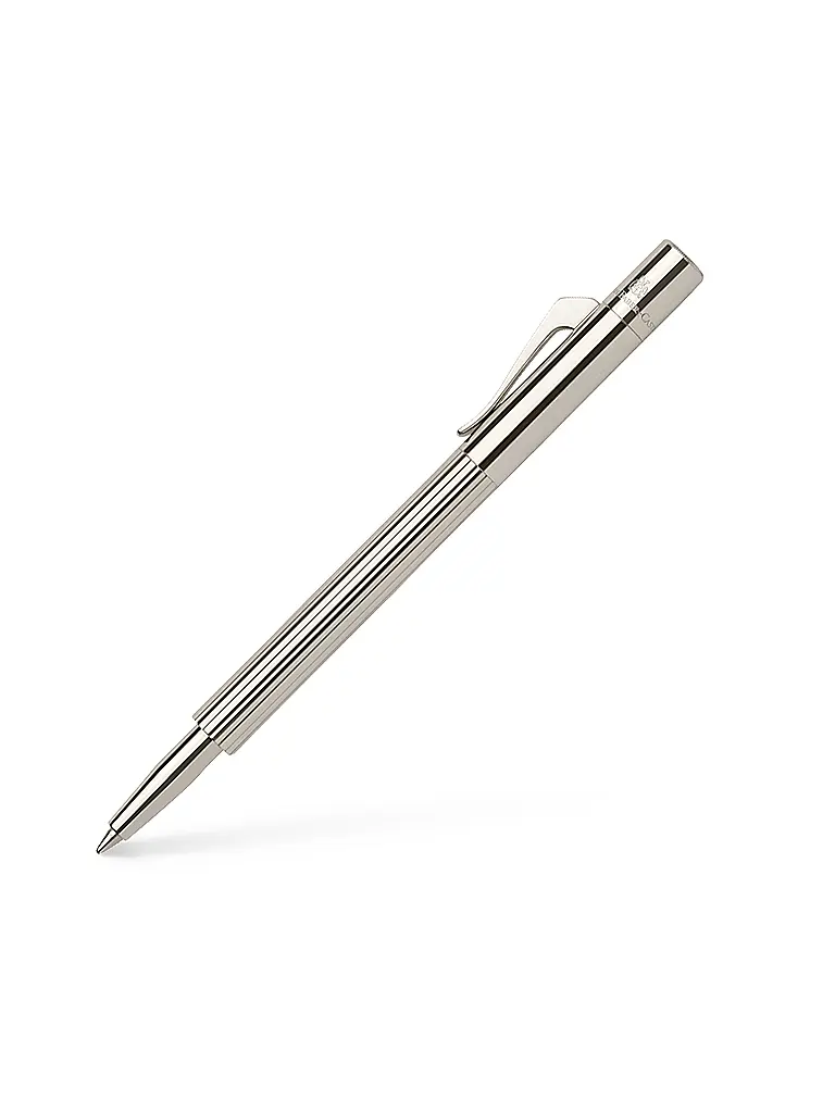 GRAF VON FABER-CASTELL | Taschenkugelschreiber platiniert | Silber