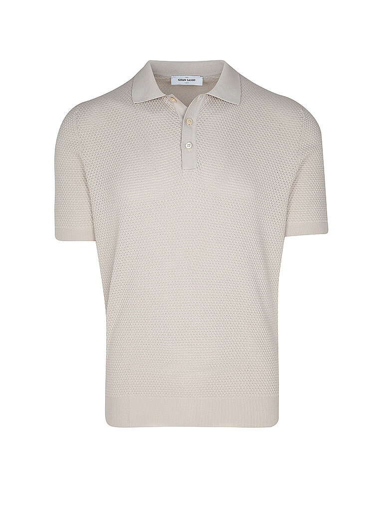 GRAN SASSO Poloshirt beige | 54