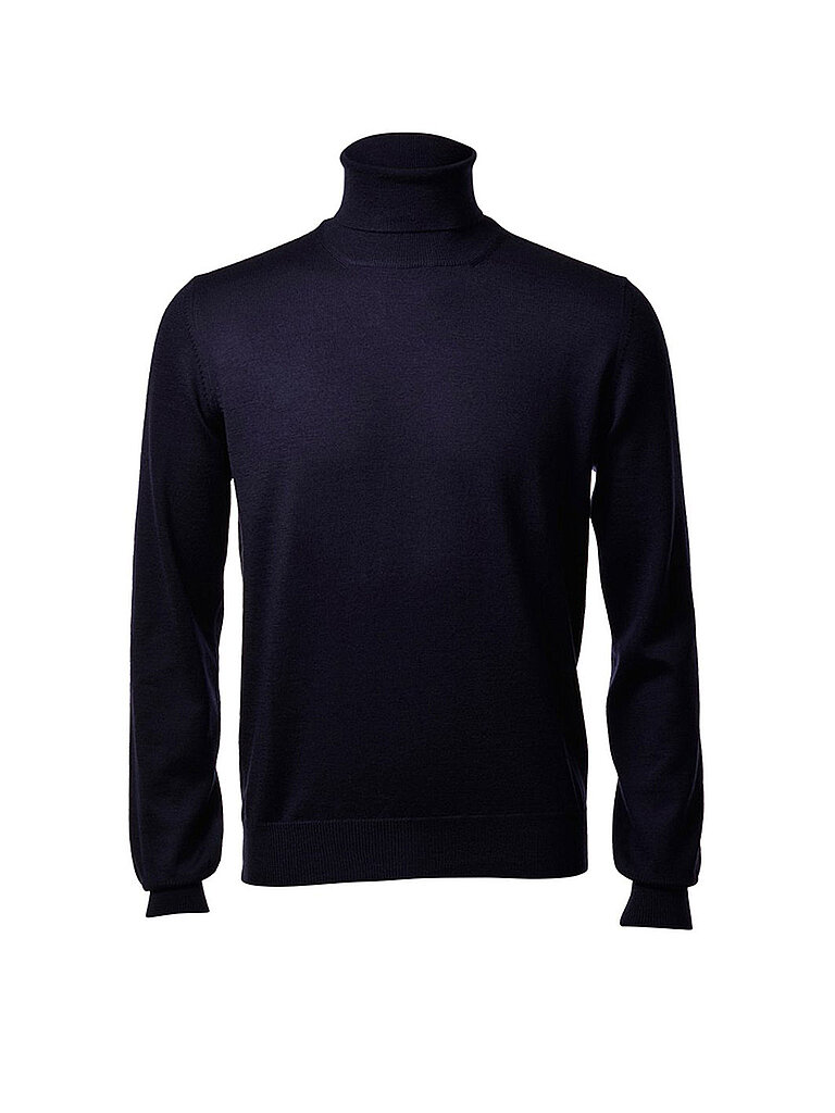 GRAN SASSO Rollkragenpullover dunkelblau | 46