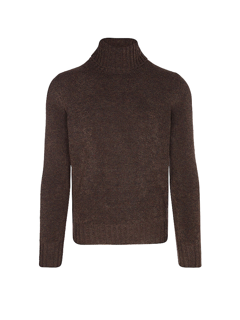 Rollkragenpullover braun 54 herren