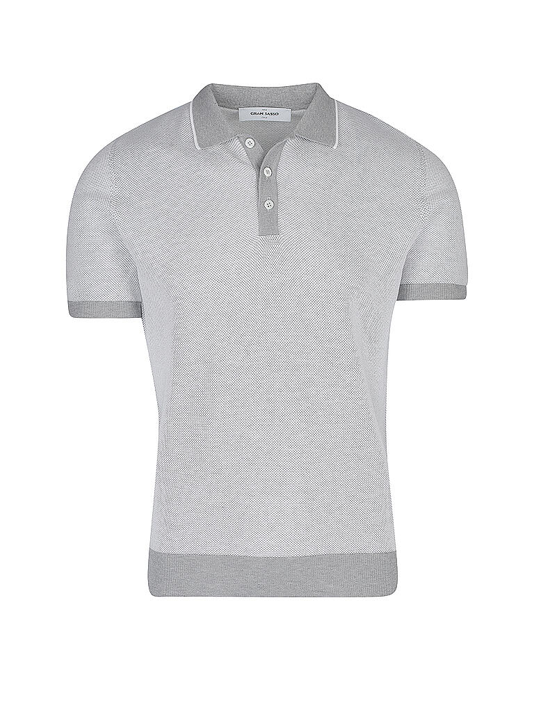 GRAN SASSO | Poloshirt  | grau