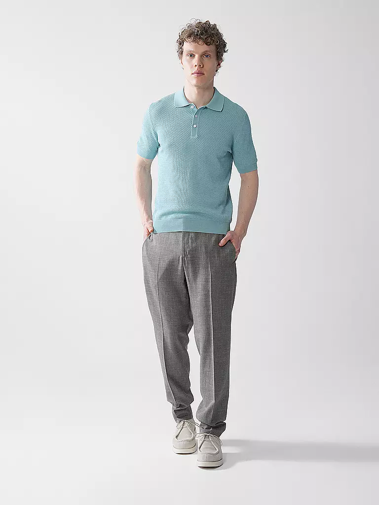 GRAN SASSO | Poloshirt  | hellblau