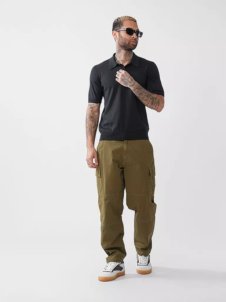 GRAN SASSO | Poloshirt  | schwarz