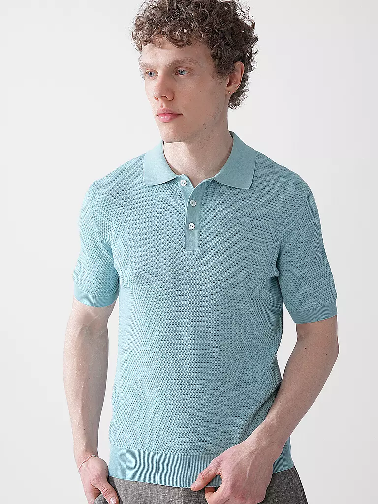 GRAN SASSO | Poloshirt  | hellblau
