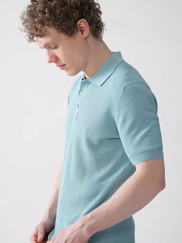 GRAN SASSO | Poloshirt  | hellblau