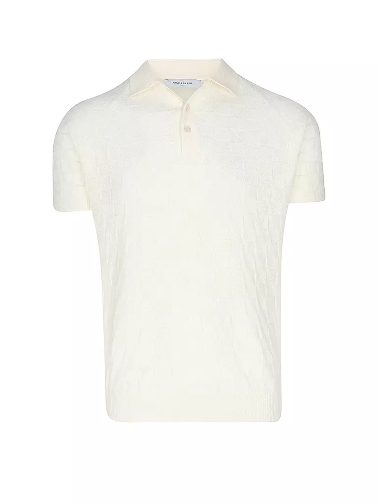 GRAN SASSO | Poloshirt | creme