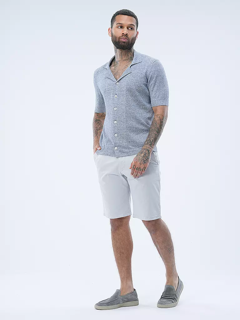 GRAN SASSO | Poloshirt | hellgrau