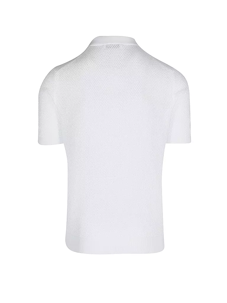 GRAN SASSO | Poloshirt | weiss