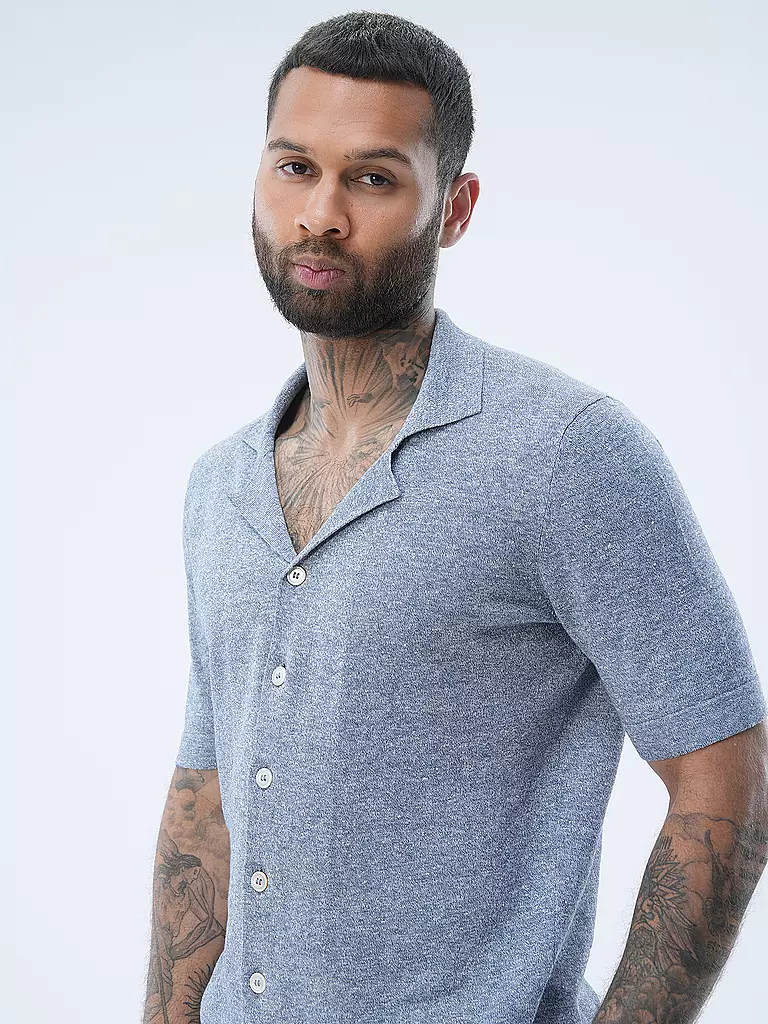 GRAN SASSO | Poloshirt | hellgrau