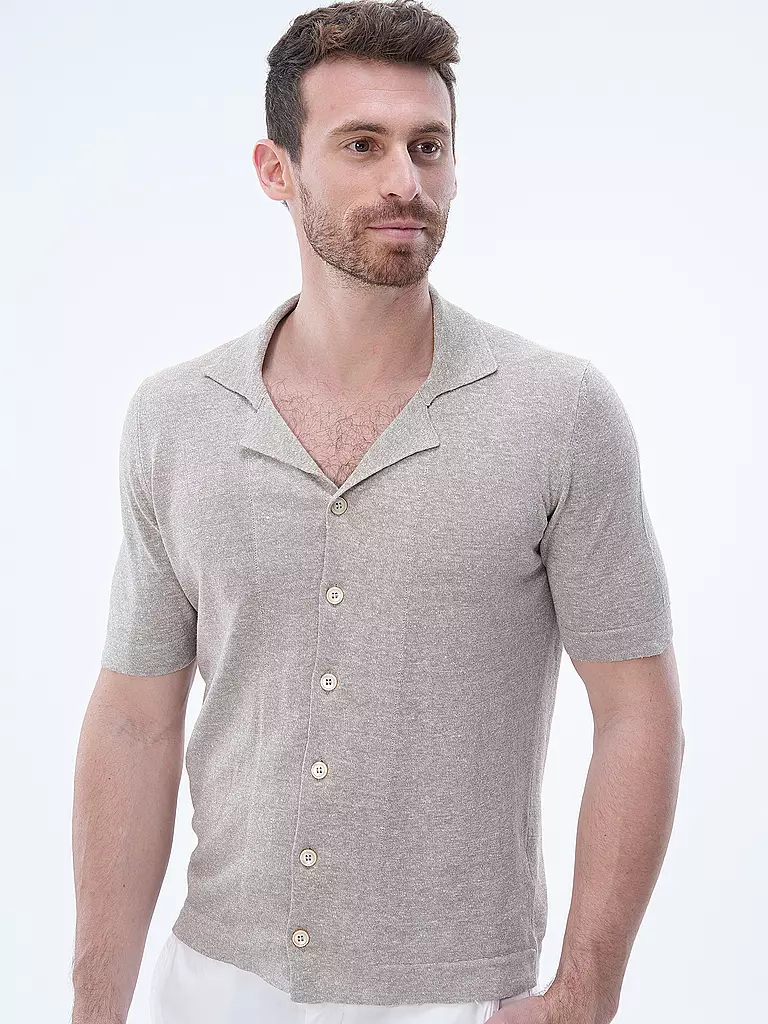 GRAN SASSO | Poloshirt | beige