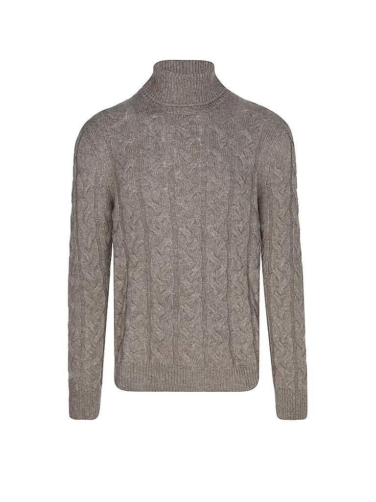 GRAN SASSO | Rollkragenpullover  | Hellbraun
