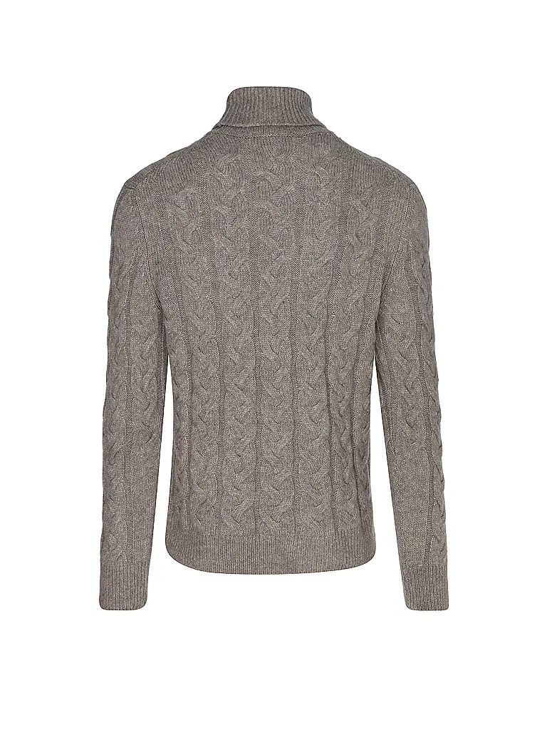 GRAN SASSO | Rollkragenpullover  | Hellbraun