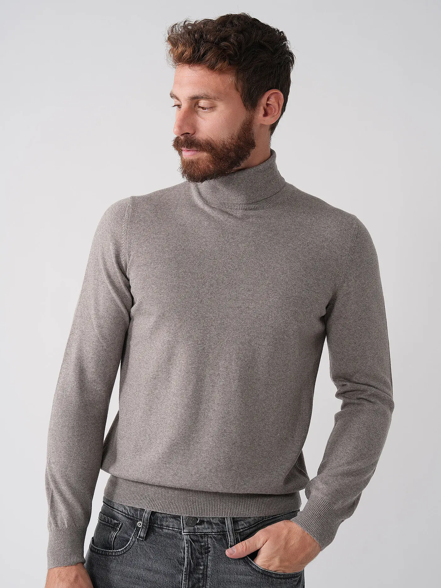 GRAN SASSO | Rollkragenpullover | beige