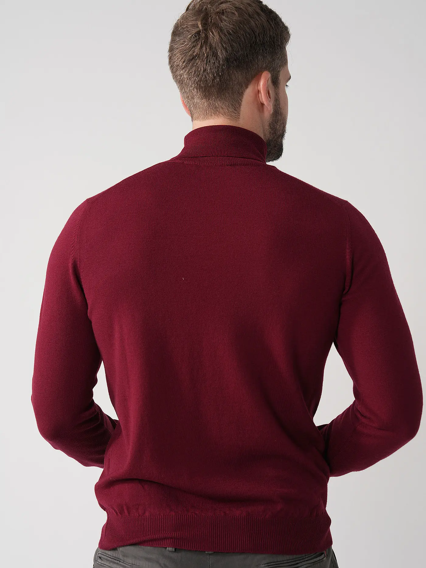 GRAN SASSO | Rollkragenpullover | rot