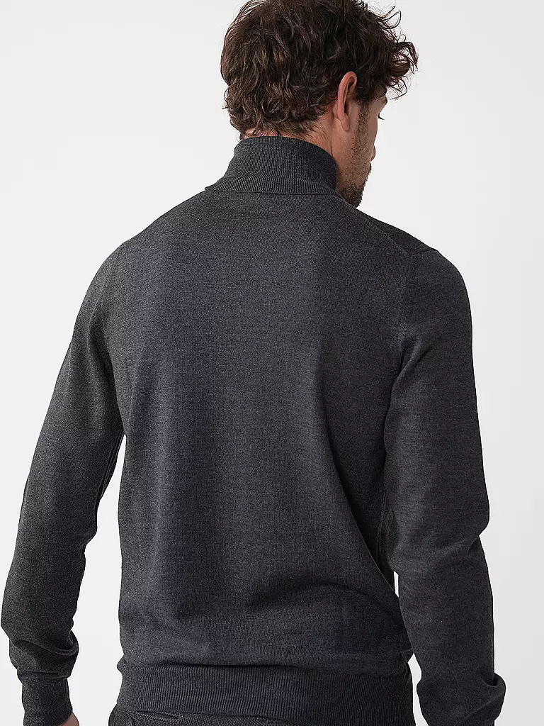 GRAN SASSO | Rollkragenpullover | schwarz