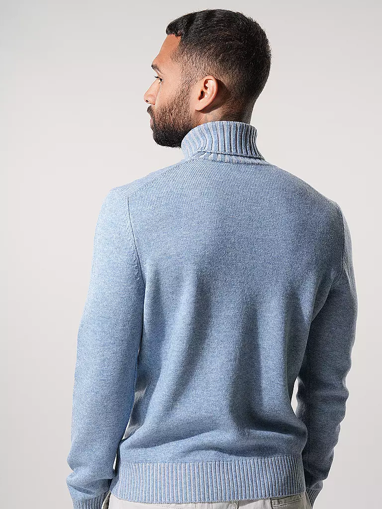 GRAN SASSO | Rollkragenpullover | grau