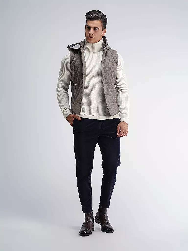 GRAN SASSO | Wollsteppgilet | braun