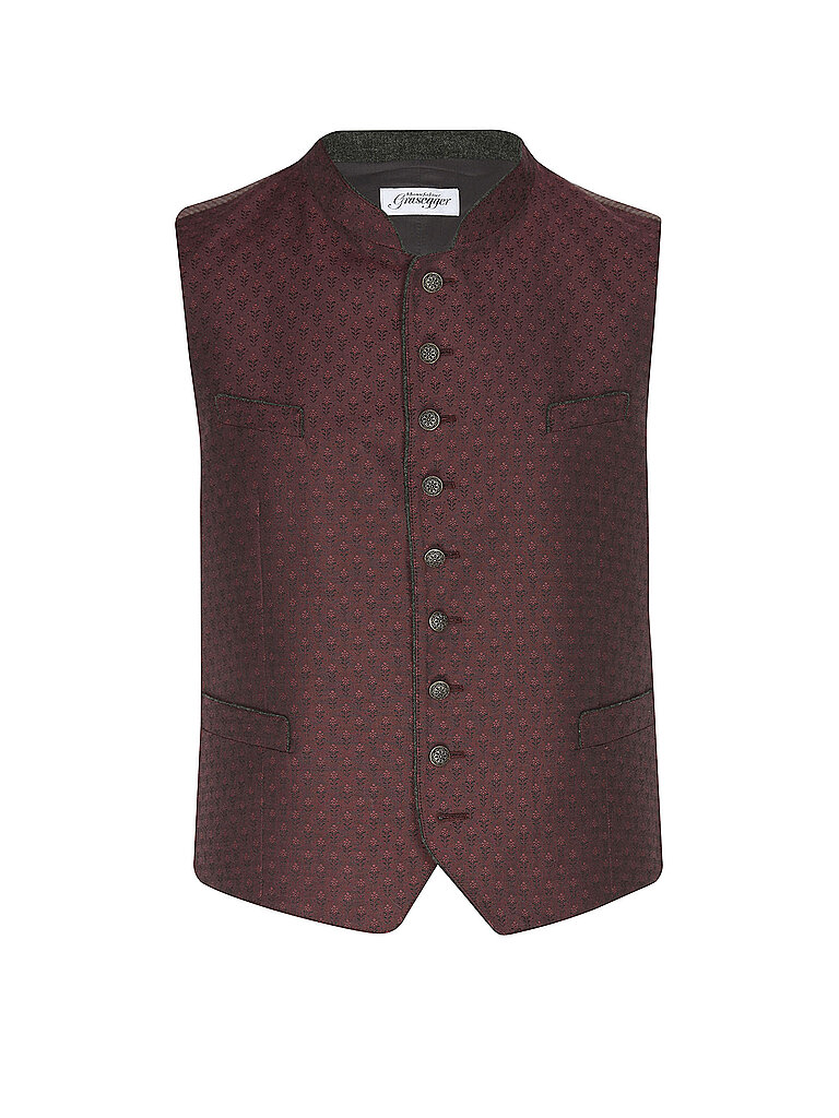 Trachtengilet VOITL 2 dunkelrot 50 herren