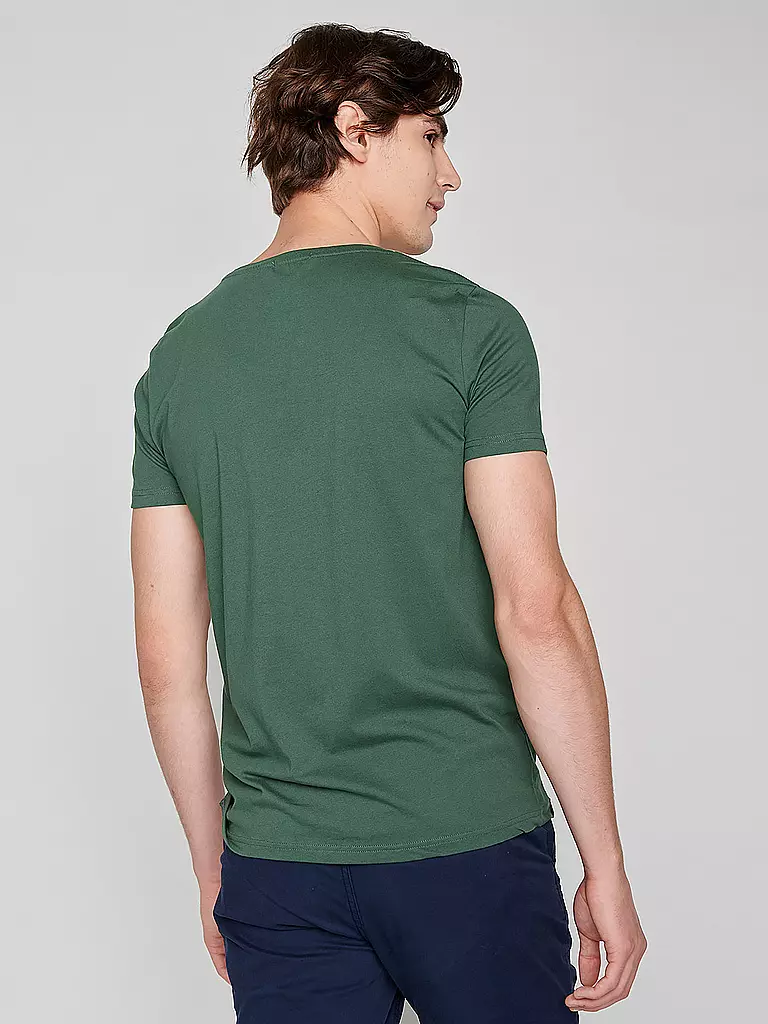 GREENBOMB | T-Shirt BIKE FAST | grün