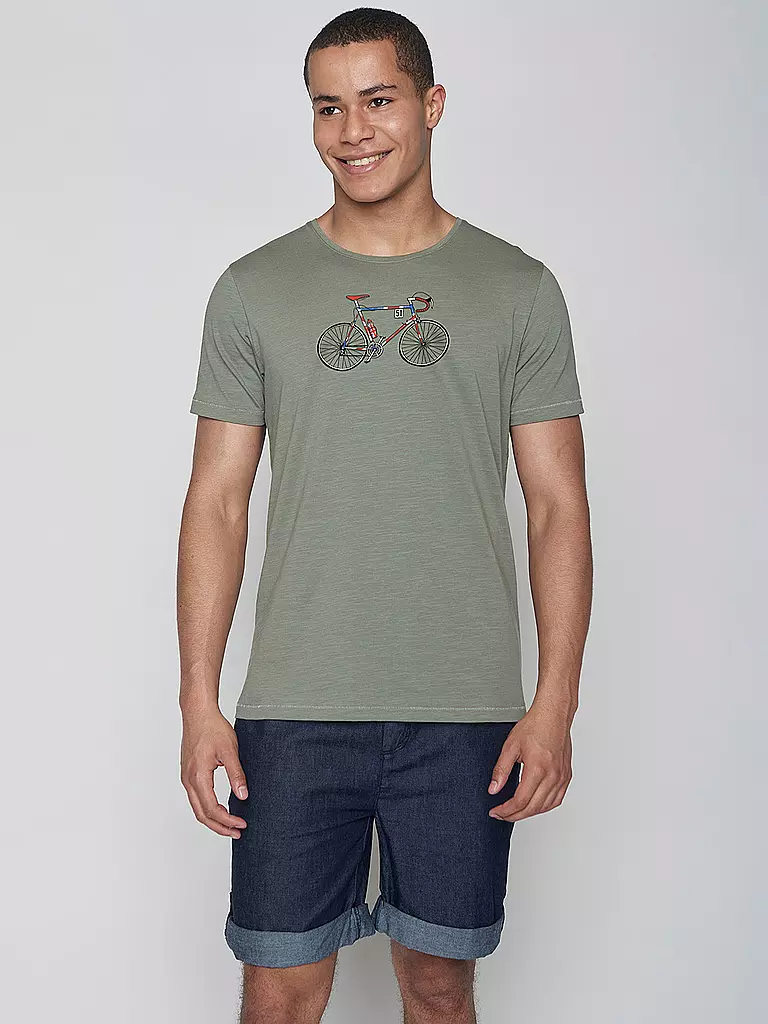 GREENBOMB | T-Shirt BIKE JACK SPICE | olive