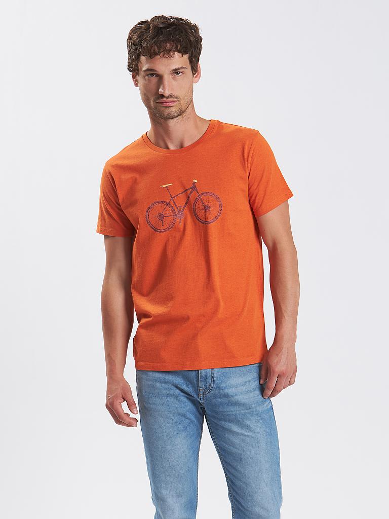 GREENBOMB | T-Shirt CROSSBIKE | orange