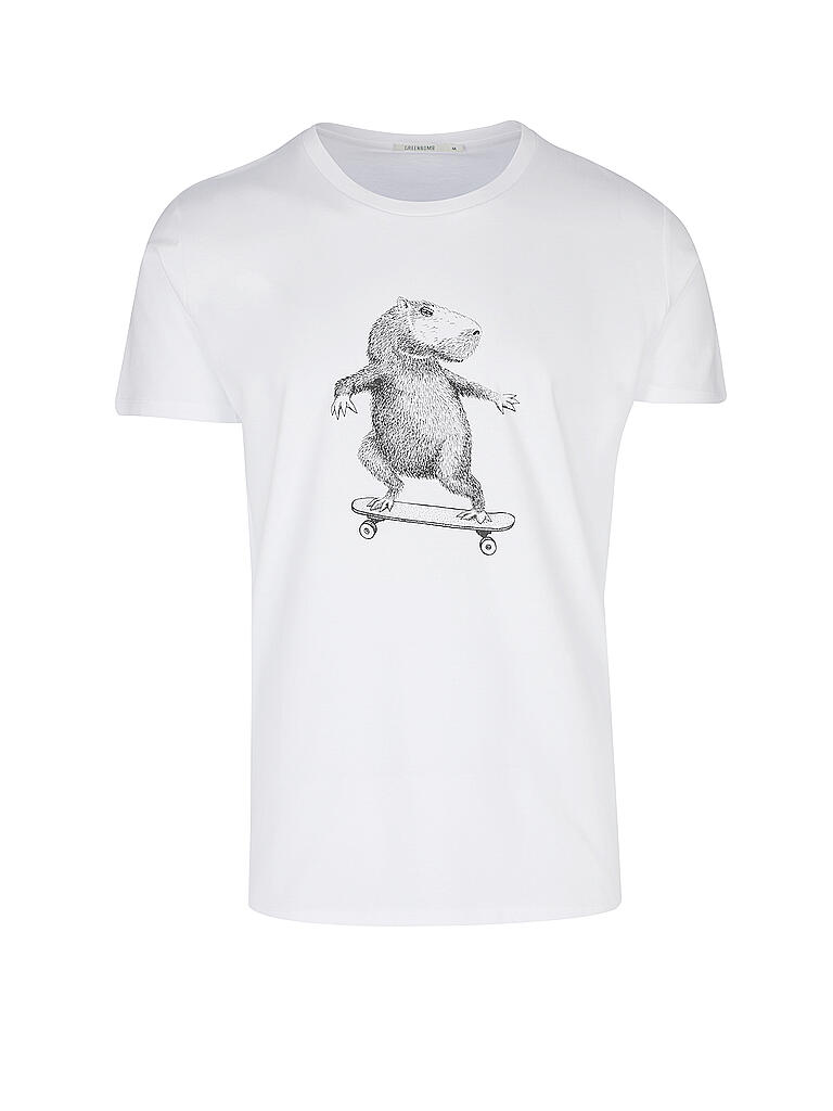 GREENBOMB | T-Shirt | weiß