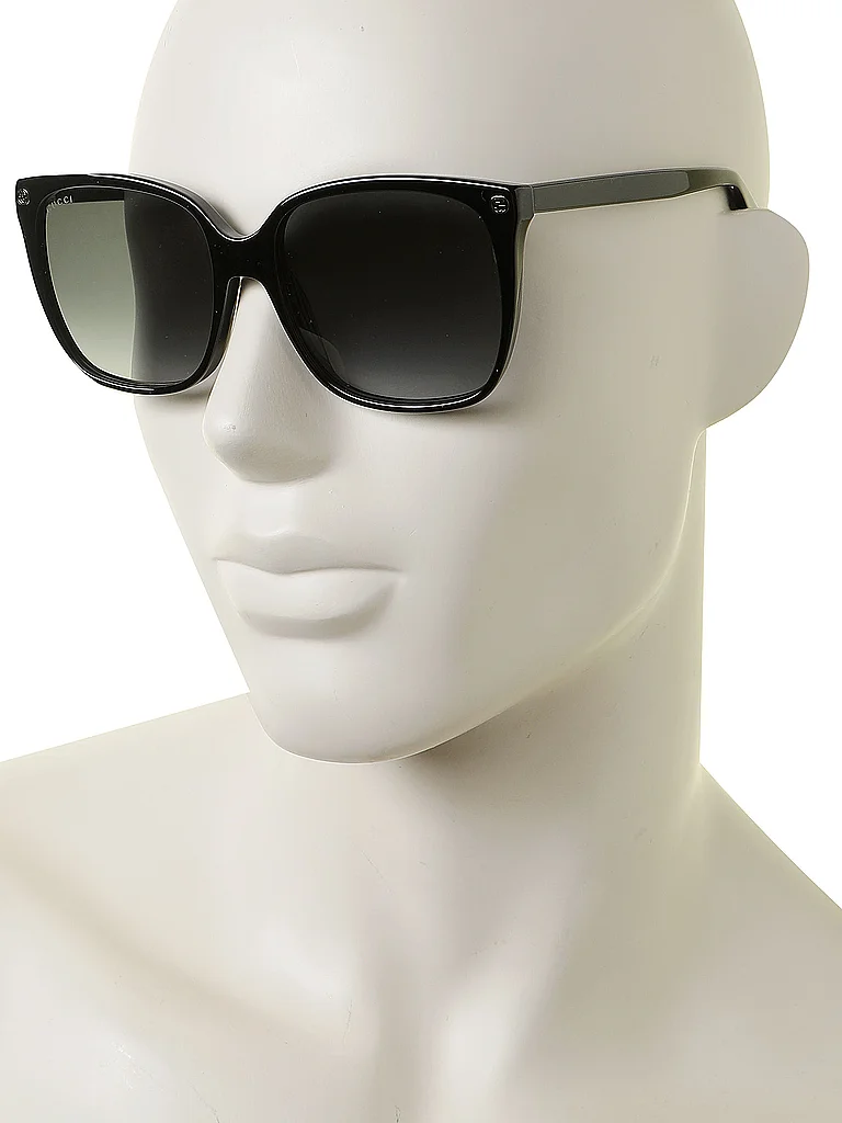 GUCCI Sonnenbrille GG0022S/57 schwarz damen 2