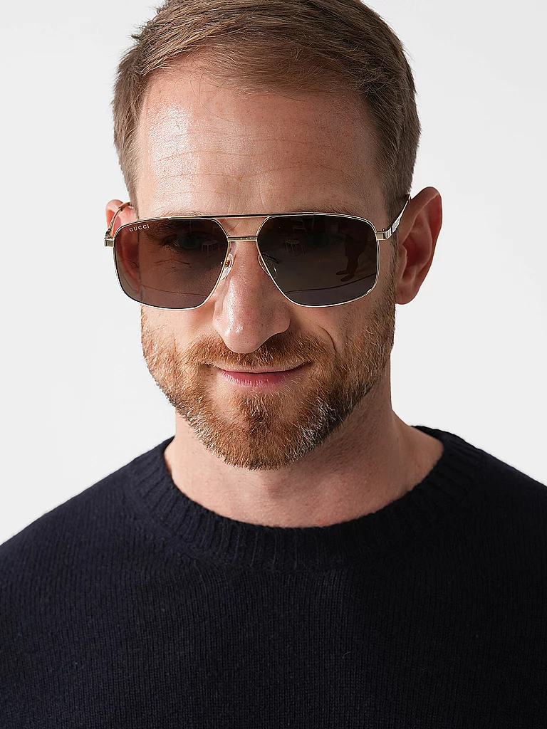 GUCCI Sonnenbrille GG1676S gold herren 2