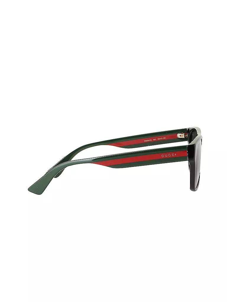 GUCCI | Sonnenbrille GG0341S/56 | schwarz