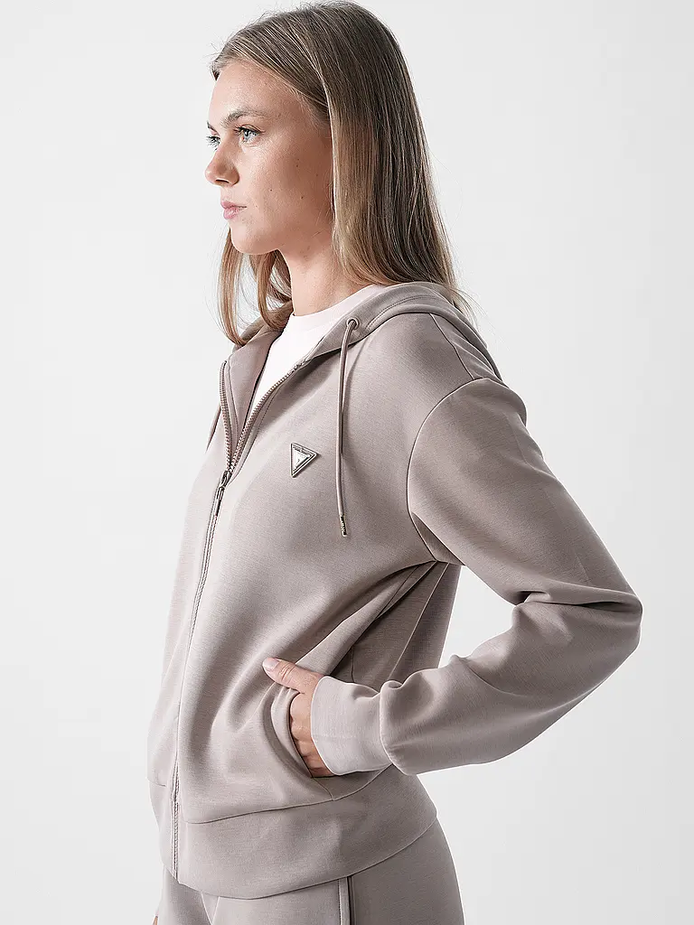 GUESS ACTIVEWEAR | Sweatjacke  | beige