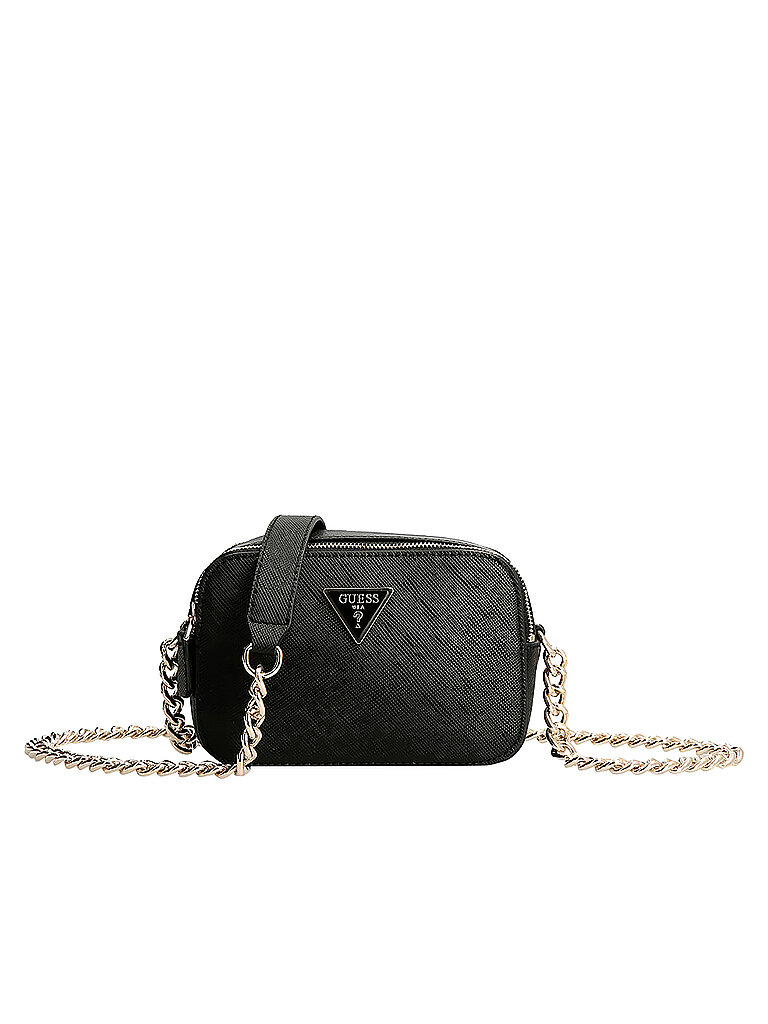 Sac Bandouliere Guess NOELLE CROSSBODY CAMERA Noir Unique femmes