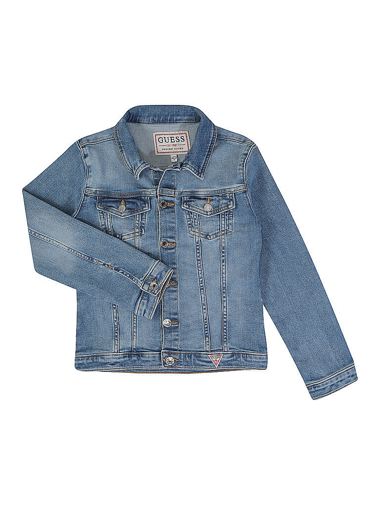 GUESS Mädchen Jeansjacke blau | 140