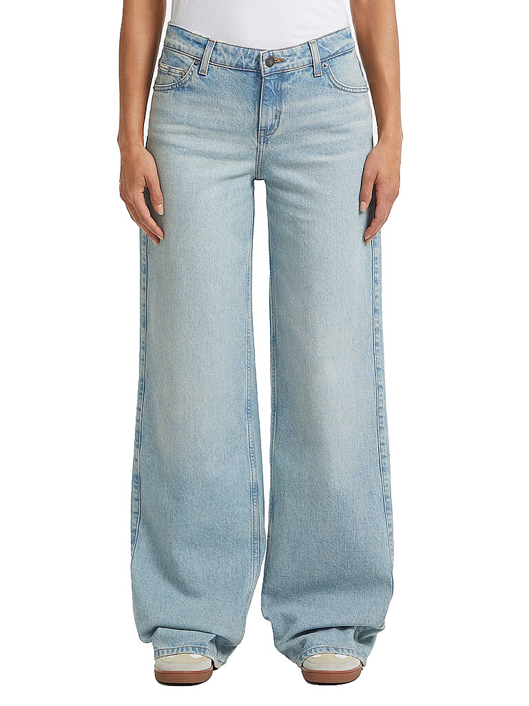 Jeans Wide Leg hellblau 32/L30 damen