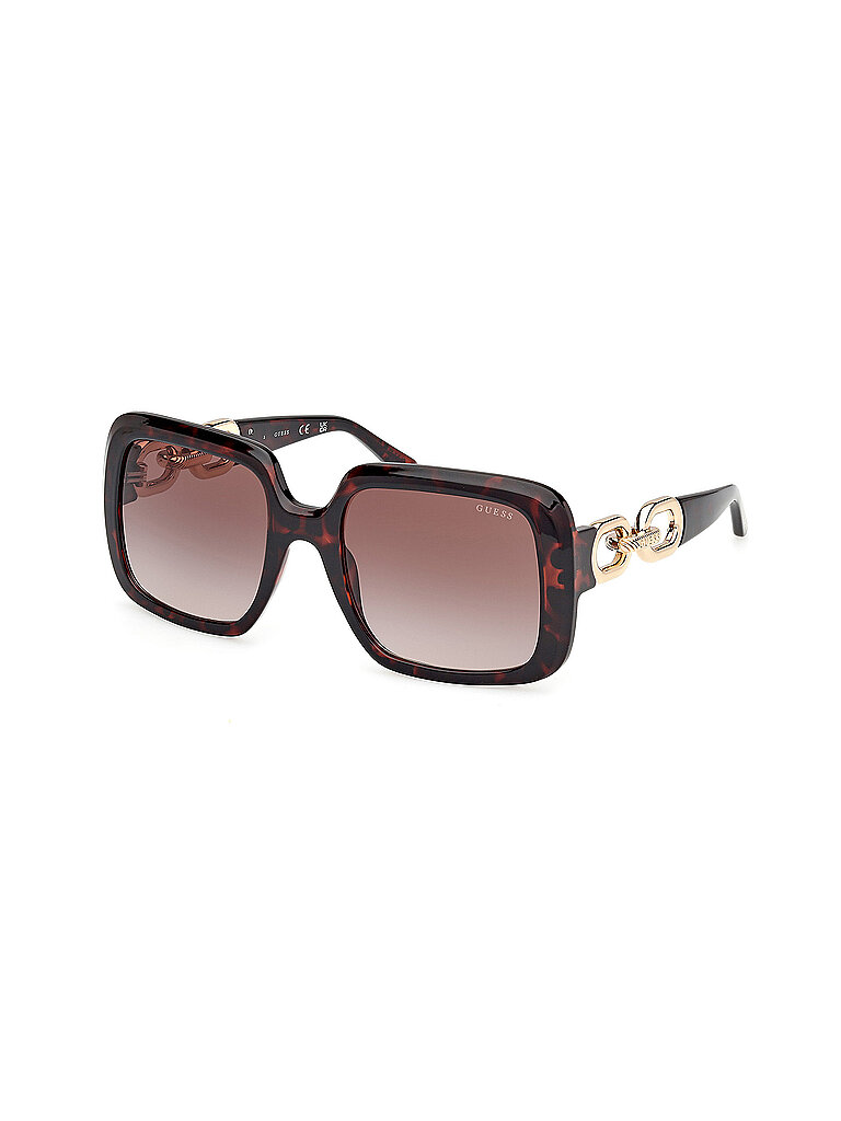 Guess Lunettes De Soleil Pour Femme Gu00161 Dark Havana One Size Femme