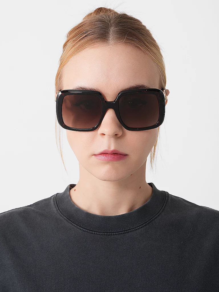 Guess Lunettes De Soleil Pour Femme Gu00161 Dark Havana One Size Femme 2