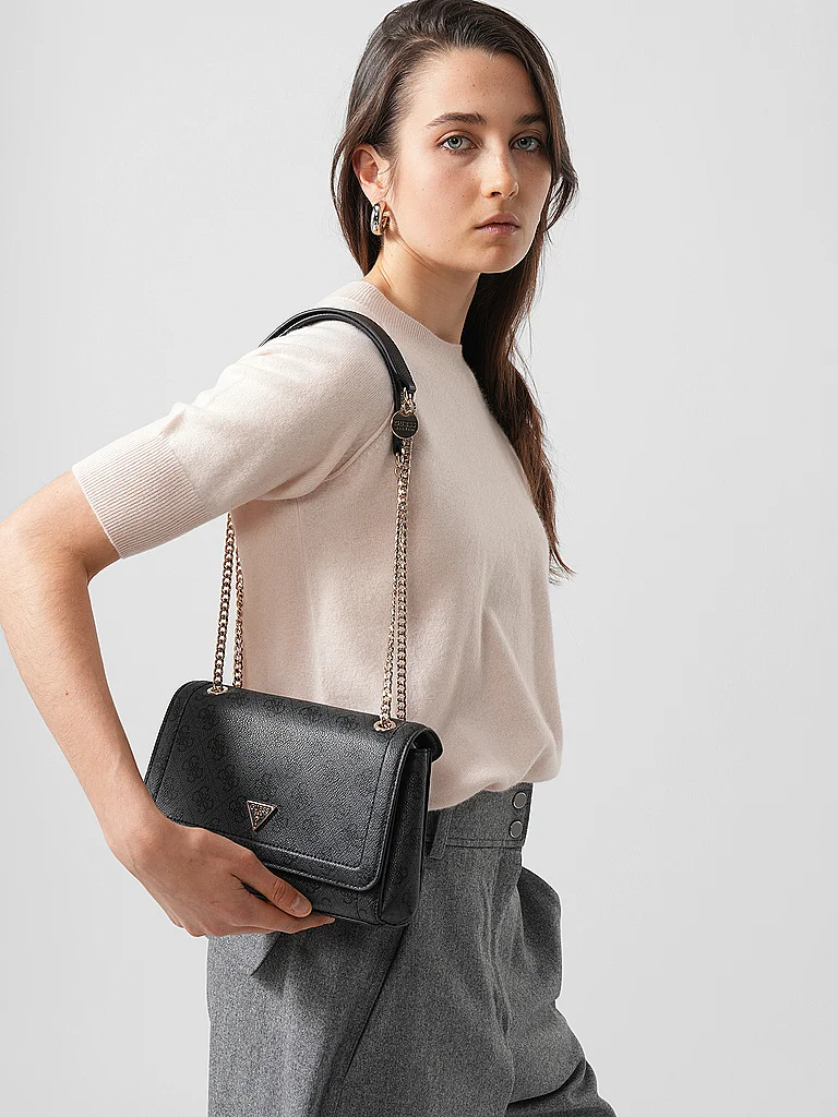 GUESS Sac - Sac bandoulière NOELLE noir