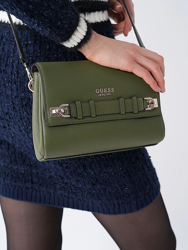 Guess Gregoria Schultertasche Olive 2