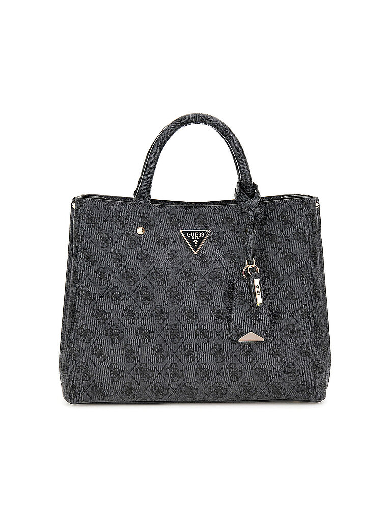 GUESS Tasche - Henkeltasche MERIDIAN II schwarz