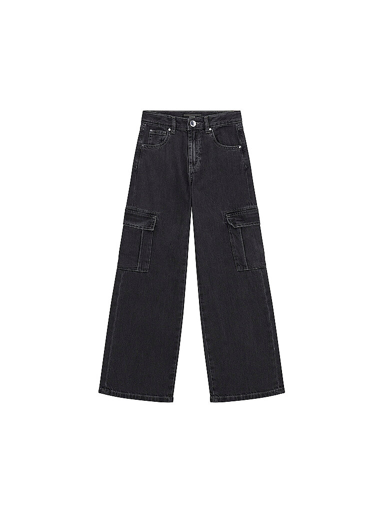 GUESS Mädchen Jeans Regular Fit  schwarz | 176