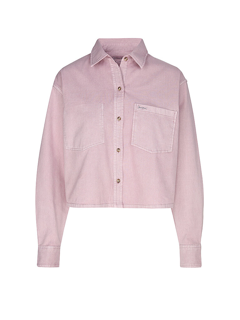 GUESS Hemdbluse  rosa | M