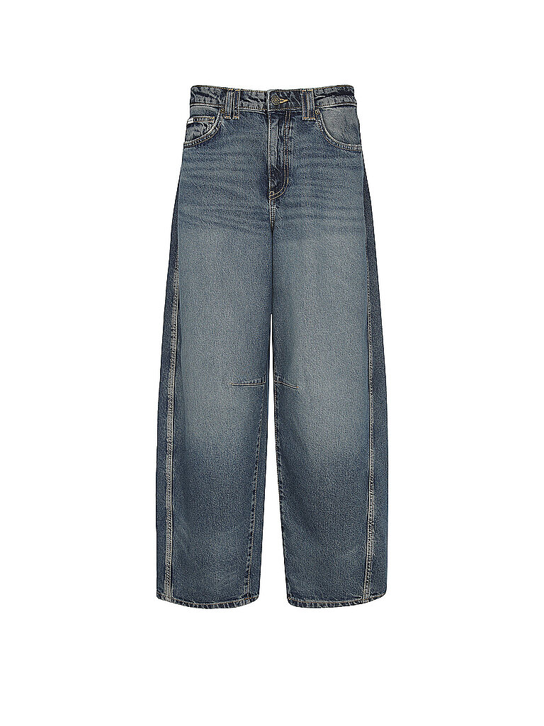 Jeans Boyfriend Fit BARREL dunkelblau 29 damen