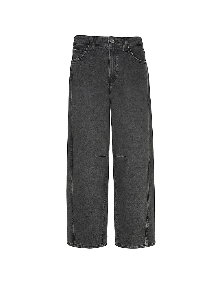 Jeans Balloon Fit schwarz 29 damen
