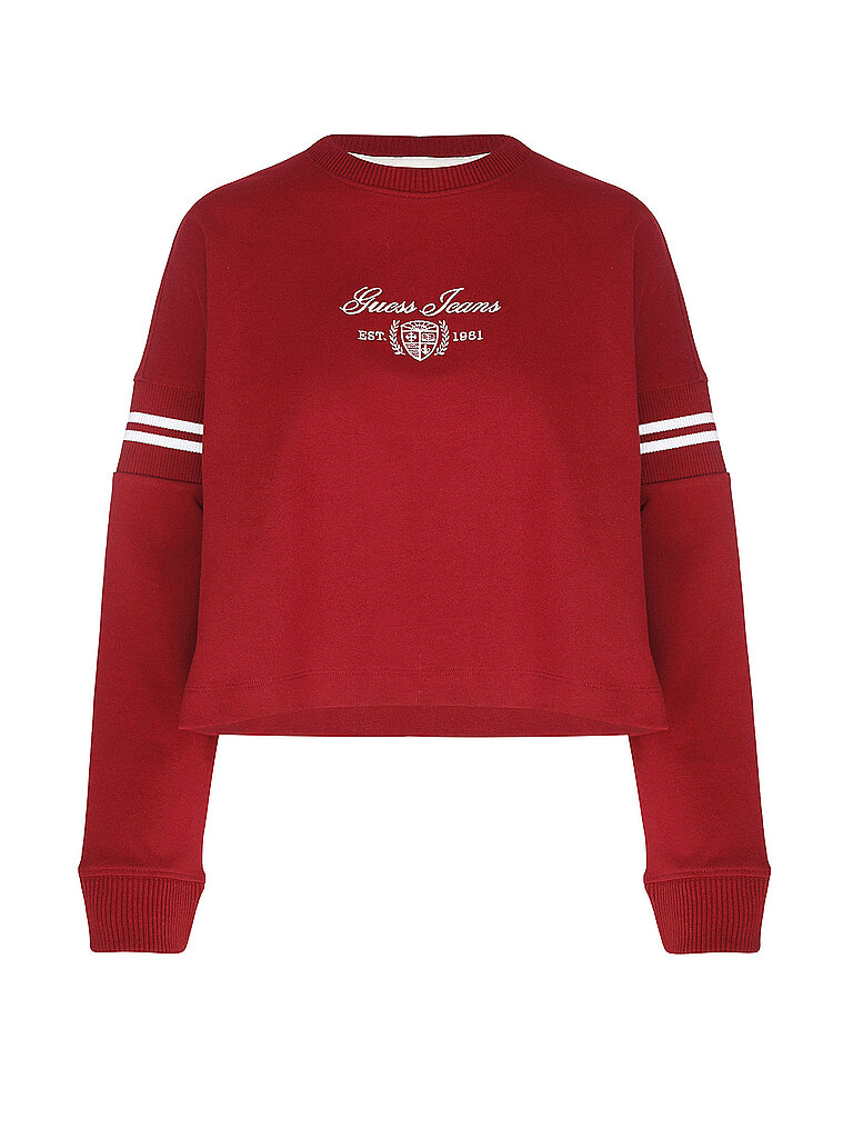 Guess Sweater dunkelrot XS damen