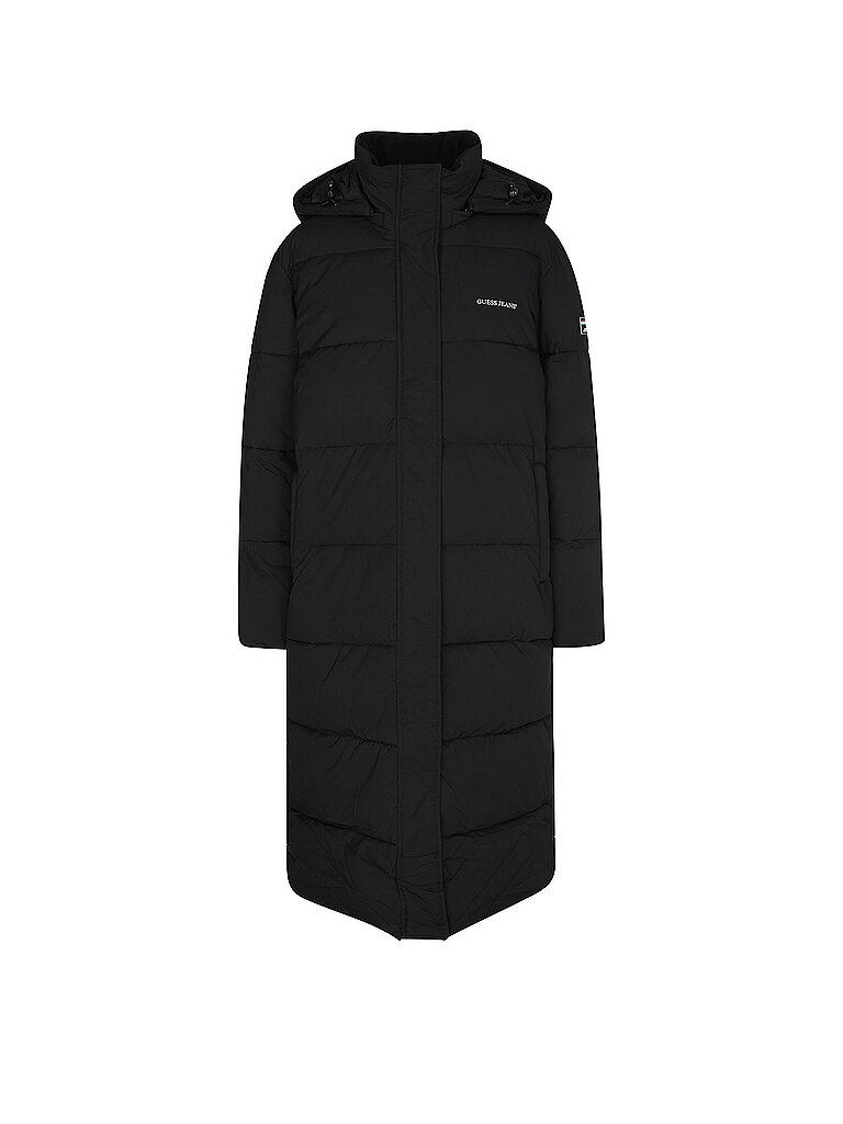 Guess Steppmantel schwarz L damen
