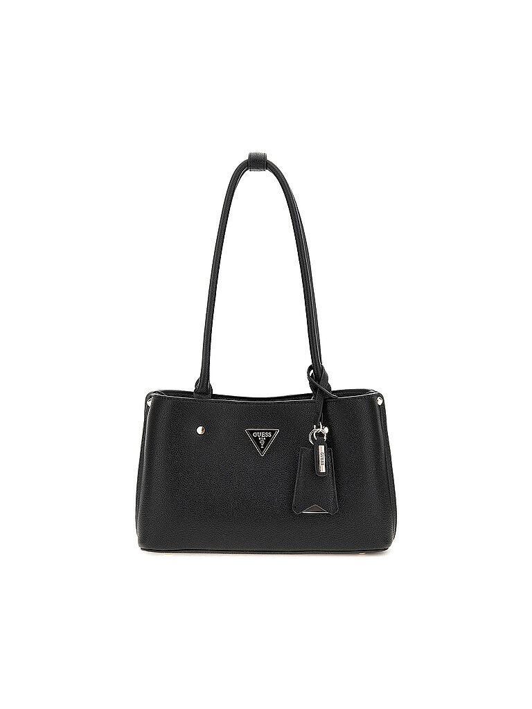 GUESS Schultertasche MERIDIAN II schwarz